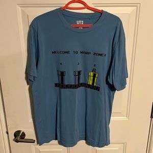 Uniqlo x super Mario warp pipe T-shirt